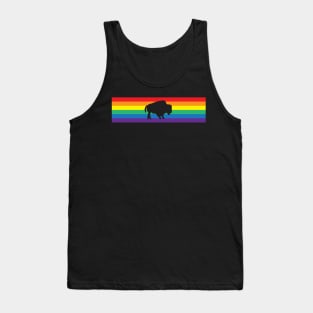 Buffalo Pride Week Rainbow Gay Pride Colors LGBTQ Ally Tank Top